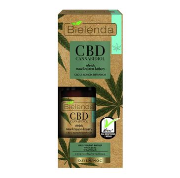 Bielenda Cannabidiol CBD olejek nawilżająco-kojący do twarzy (15 ml)