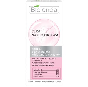 Bielenda Cera Naczynkowa serum zmniejszające widoczność naczynek (30 ml)