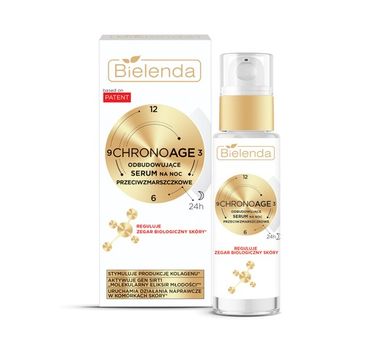 Bielenda Chrono Age odbudowujące serum przeciwzmarszczkowe na noc (30 ml)