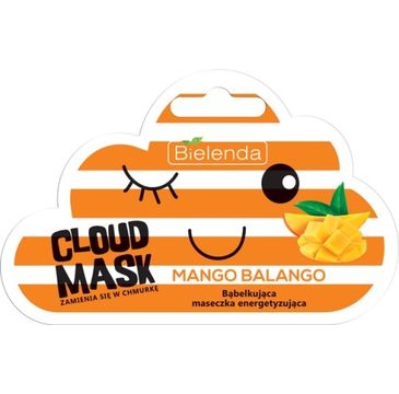 Bielenda Cloud Mask bąbelkująca maseczka energetyzująca Mango Balango