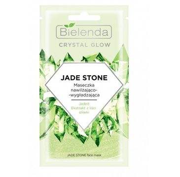 Bielenda Crystal Glow Jade Stone maseczka nawilżająco-wygładzająca (8 g)