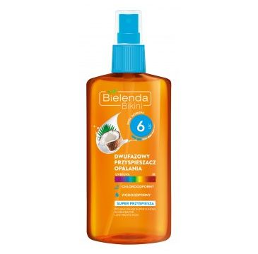 Bielenda Bikini – dwufazowy przyśpieszacz opalania SPF 6 (150 ml)