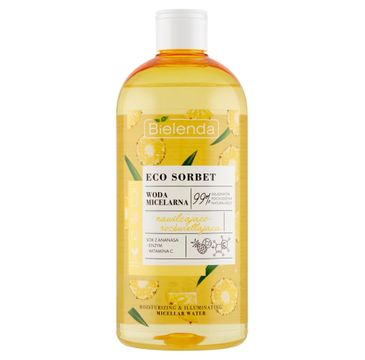 Bielenda Eco Sorbet Ananas woda micelarna nawilżająco-rozświetlająca (500 ml)