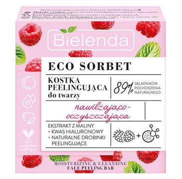 Bielenda Eco Sorbet kostka peelingująca do twarzy (60 g)