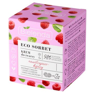 Bielenda Eco Sorbet krem do twarzy nawilżająco-kojący (50 ml)