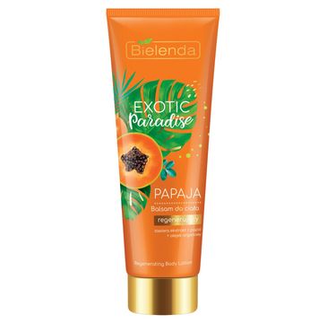 Bielenda Exotic Paradise balsam do ciała regenerujący Papaja (250 ml)