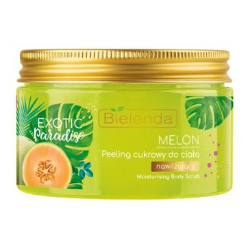 Bielenda Exotic Paradise peeling cukrowy do ciała nawilżający Melon (350 g)