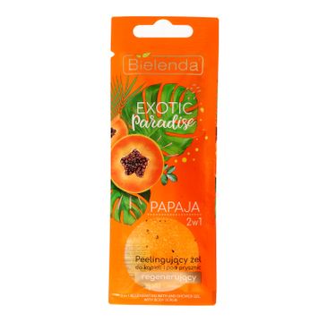 Bielenda Exotic Paradise Papaja żel peelingujący do ciała regenerujący (25 g)