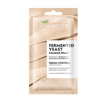 Bielenda Fermented Yeast maseczka z bioaktywnym fermentem drożdżowym (8 g)
