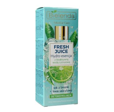 Bielenda Fresh Juice hydro-esencja detoksykująca Limonka (110 ml)