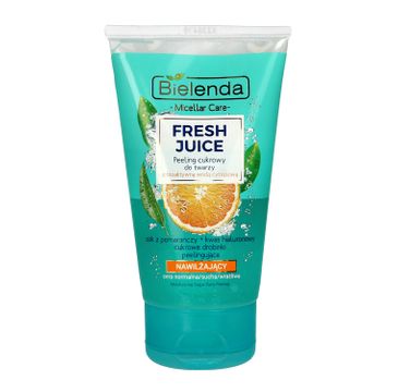 Bielenda Fresh Juice – peeling cukrowy nawilżający Pomarańcza (150 ml)