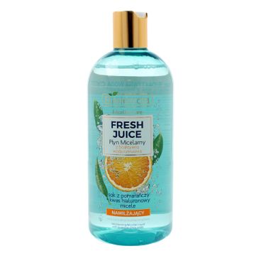 Bielenda Fresh Juice płyn micelarny nawilżający z wodą cytrusową Pomarańcza (100 ml)