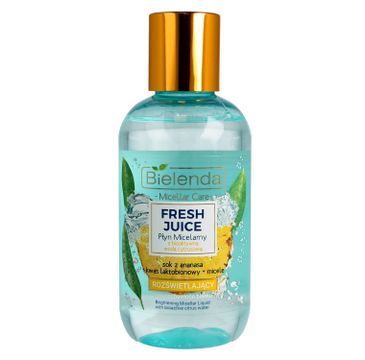 Bielenda Fresh Juice płyn micelarny rozświetlający Ananas (100 ml)