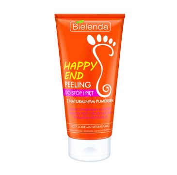 Bielenda Happy End – peeling do pięt i stóp z naturalnym pumeksem (125 ml)