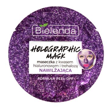 Bielenda Holographic Mask maseczka nawilżająca z kwasem hialuronowym i trehalozą (8 g)