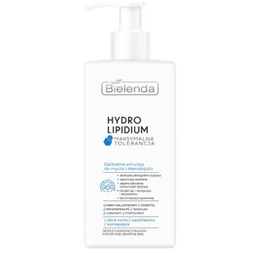 Bielenda Hydro Lipidium delikatna emulsja do mycia i demakijażu (300 ml)