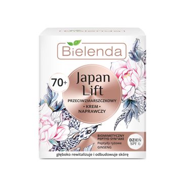 Bielenda Japan Lift przeciwzmarszczkowy krem naprawczy 70+ (50 ml)