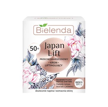 Bielenda Japan Lift liftingujący krem przeciwzmarszczkowy SPF6 50+ (50 ml)
