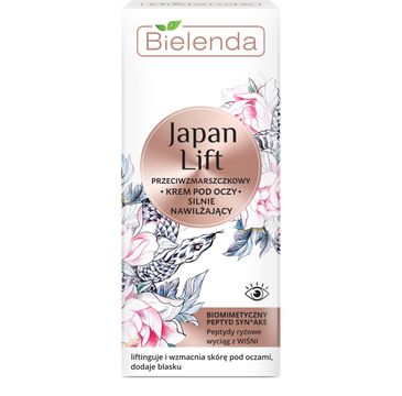 Bielenda Japan Lift nawilżający krem pod oczy przeciwzmarszczkowy (15 ml)