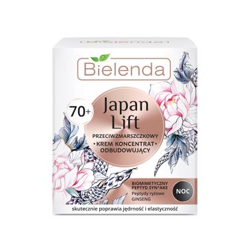 Bielenda Japan Lift odbudowujący krem-koncentrat przeciwzmarszczkowy na noc 70+ (50 ml)