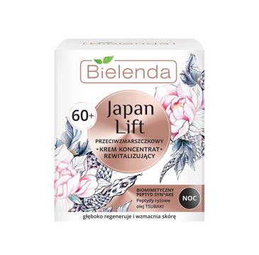 Bielenda Japan Lift rewitalizujący krem-koncentrat przeciwzmarszczkowy na noc 60+ (50 ml)