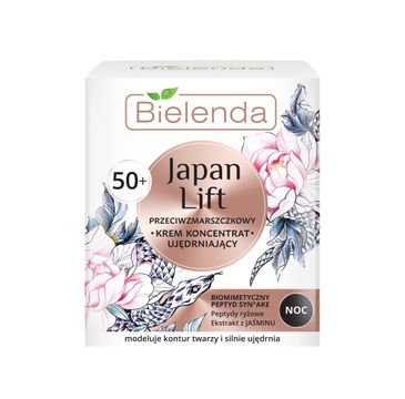 Bielenda Japan Lift ujędrniający krem-koncentrat przeciwzmarszczkowy na noc 50+ (50 ml)