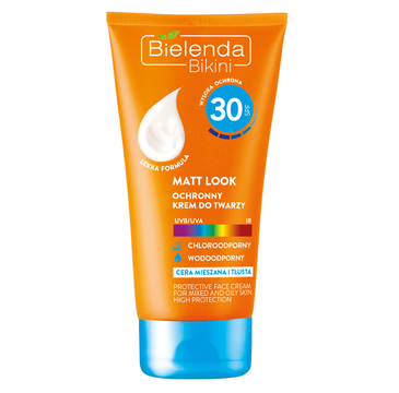 Bielenda Bikini – ochronny krem do twarzy wodoodporny SPF 30 (50 ml)