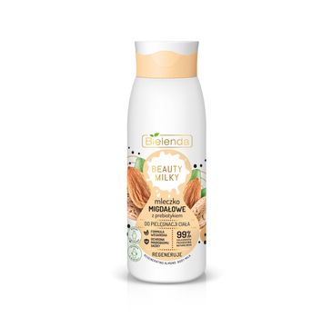 Bielenda Beauty Milky kremowe mleczko migdałowe z prebiotykiem do ciała (400 ml)