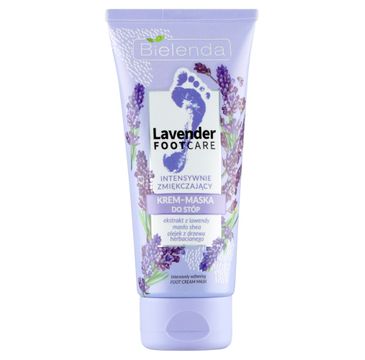 Bielenda Lavender Foot Care krem-maska do stóp intensywnie zmiękczający (75 ml)