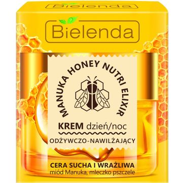 Bielenda Manuka Honey Nutri Elixir – krem odżywczo-nawilżający na dzień i noc (50 ml)