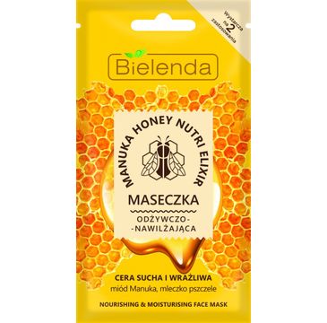 Bielenda Manuka Honey Nutri Elixir maseczka odżywczo-nawilżająca (8 g)