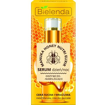 Bielenda Manuka Honey Nutri Elixir – serum odżywczo-nawilżające na dzień i noc (30 g)