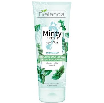 Bielenda Minty Fresh Foot Care krem do stóp maska na silne zrogowacenia zmiękczający (100 ml)