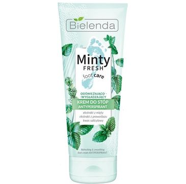 Bielenda Minty Fresh Foot Care krem do stóp odświeżająco-wygładzający antyperspirant (100 ml)