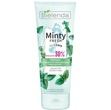 Bielenda Minty Fresh Foot Care mocznik 30% preparat na uporczywe zrogowacenia i pękający pięty (75 ml)