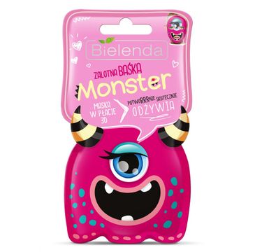 Bielenda Monster maska w płacie 3D odżywcza Zalotna Baśka