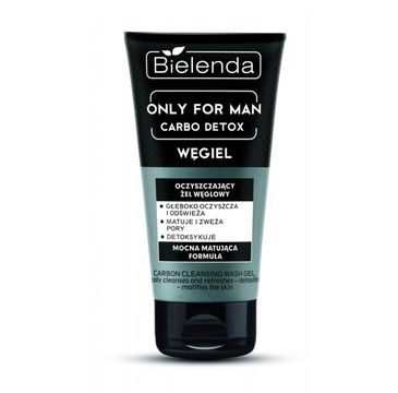 Bielenda Only For Men Carbo Detox żel węglowy oczyszczający (150 g)