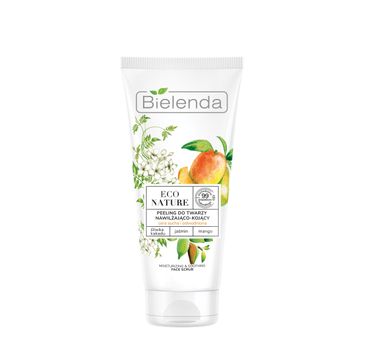 Bielenda Eco Nature peeling do twarzy nawilżająco-kojący cera sucha i odwodniona (150 g)