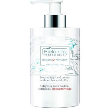 Bielenda Professional Advanced Protection Handspiration odżywczy krem do dłoni o działaniu antybakteryjnym (300 ml)