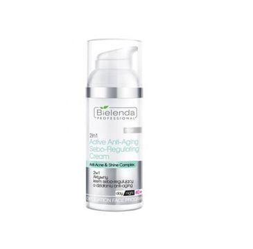 Bielenda Professional Active Anti-Aging Sebo-Regulating Cream krem sebo-regulujący o działaniu anti-aging (50 ml)