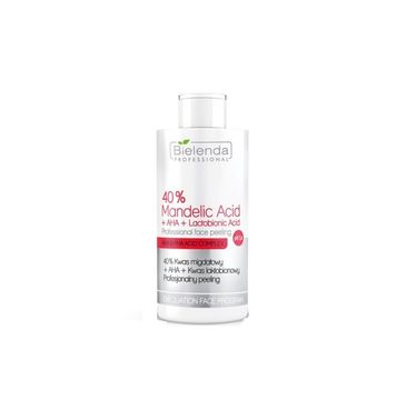 Bielenda Professional 40% Mandelic Acid + AHA + Lactobionic Acid profesjonalny peeling z kwasami (150 g)