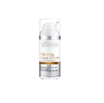 Bielenda Professional Firming Face Serum With Colloidal Gold ujędrniające serum do twarzy z koloidalnym złotem (50 ml)