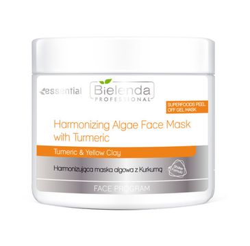 Bielenda Professional Face Program Harmonizing Algae Face Mask With Turmeric harmonizująca maska algowa z kurkumą (200 g)