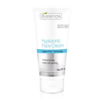 Bielenda Professional Face Program Hydra-Hyal2 Technology Hyaluronic Face Cream hialuronowy krem do twarzy SPF15 (150 ml)