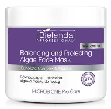 Bielenda Professional Balancing and Protecting Algae Face Mask równoważąco-ochronna algowa maska do twarzy (160 g)