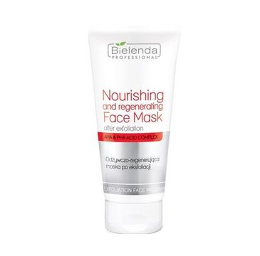 Bielenda Professional Nourishing & Regenerating Face Mask odżywczo-regenerująca maska po eksfoliacji (175 ml)