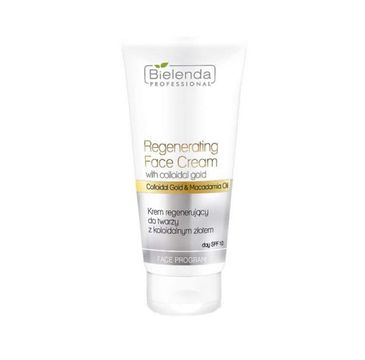 Bielenda Professional Face Program Regenerating Face Cream With Colloidal Gold krem regenerujący do twarzy z Koloidalnym Złotem SPF10 (150 ml)