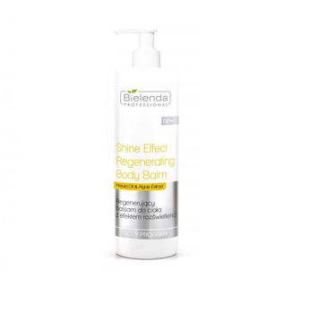 Bielenda Professional Shine Effect Regenerating Body Balm regenerujący balsam do ciała z efektem rozświetlenia (500 ml)