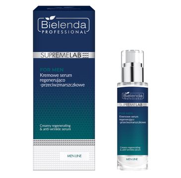 Bielenda Professional SupremeLab For Men kremowe serum regenerująco-przeciwzmarszczkowe 30ml