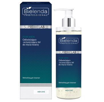 Bielenda Professional SupremeLab For Men odświeżająco-oczyszczający żel do mycia twarzy 200ml